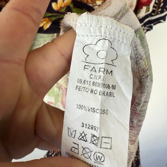 Farm Rio Women’s Tapestry Knit Crossover Kimono size S - Picture 9 of 11